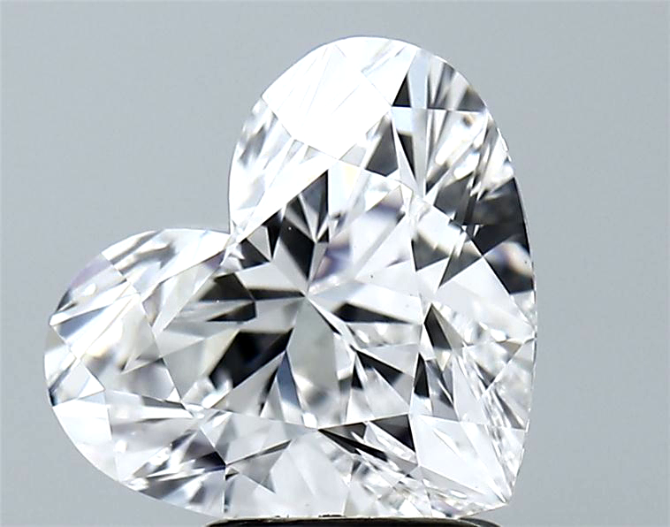 Lab-Grown 2.85 Carat Heart Shape Diamond color E Clarity VS1 With GIA Certificate, precious stones, engagement diamonds