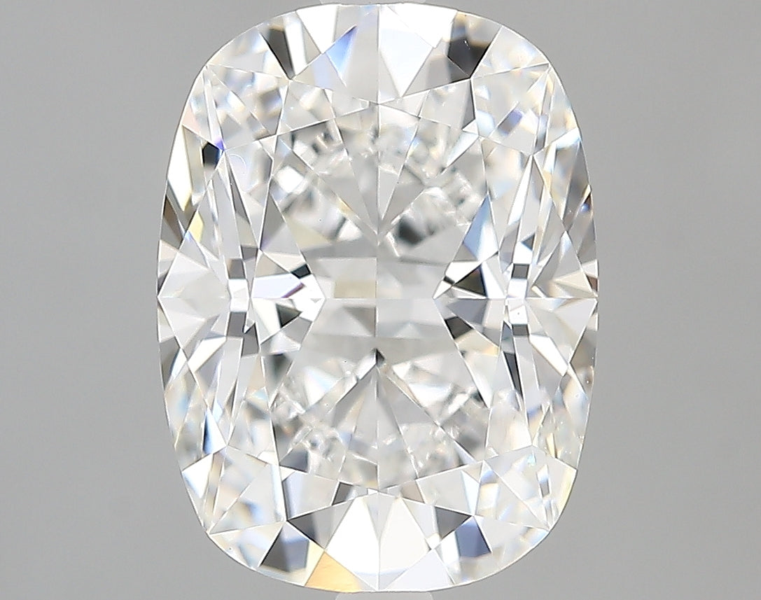 Lab-Grown 3.23 Carat Cushion Brilliant Diamond color E Clarity VVS2, precious stones, engagement diamonds