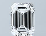 Lab-Grown 3.05 Carat Emerald Cut Diamond color D Clarity VS2 With GIA Certificate, precious stones, engagement diamonds