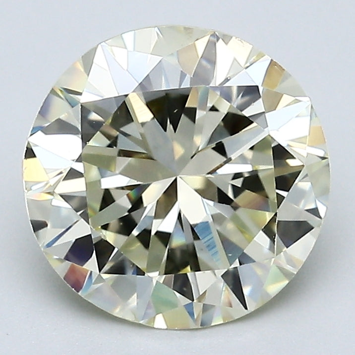 2.81 Carat Round Brilliant Diamond color Q Clarity VS2, natural diamonds, precious stones, engagement diamonds