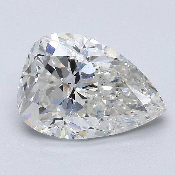 2.15 Carat Pear Shape Natural Mined Diamond I Color SI1 Clarity With GIA Certificate, natural diamonds, precious stones, engagement diamonds