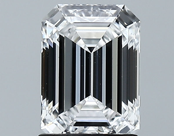 Lab-Grown 1.51 Carat Emerald Cut Diamond color D Clarity VS1 With GIA Certificate, precious stones, engagement diamonds