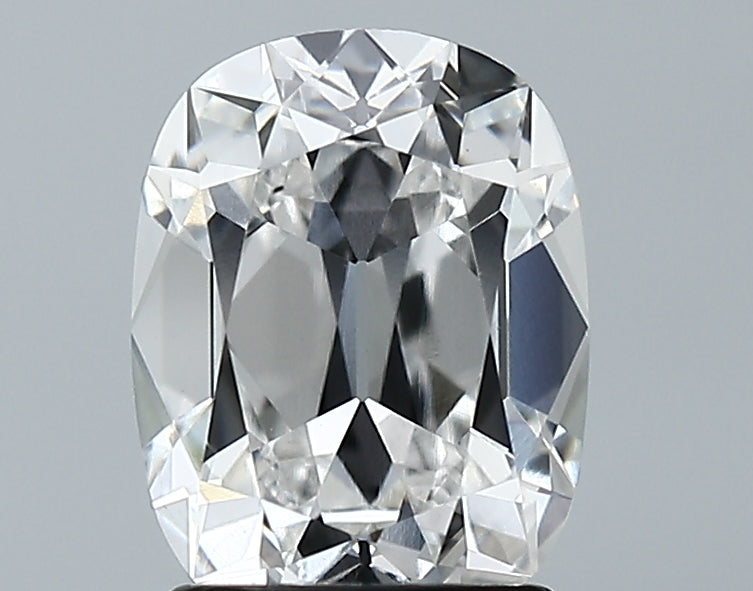 Lab-Grown 2.08 Carat Antique Cushion Cut Diamond color E Clarity VS1 With GIA Certificate, precious stones, engagement diamonds