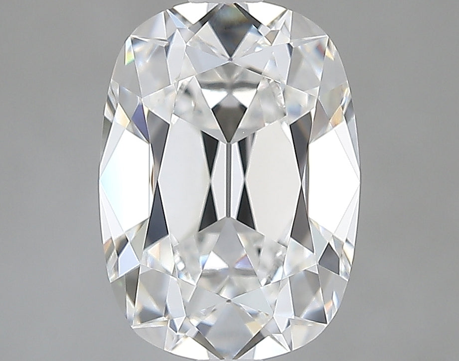 Lab-Grown 2.03 Carat Antique Cushion Cut Diamond color E Clarity VVS2 With GIA Certificate, precious stones, engagement diamonds