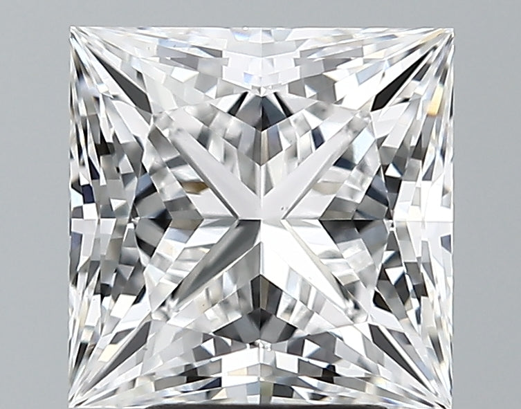 Lab-Grown 3.69 Carat Princess Cut Diamond color D Clarity VS1 With GIA Certificate, precious stones, engagement diamonds