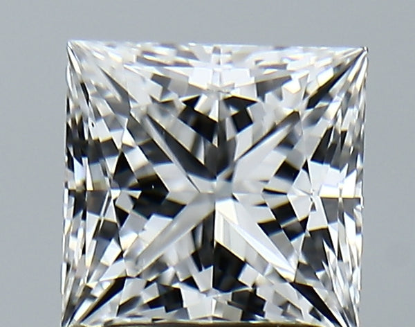Lab-Grown 2.08 Carat Princess Cut Diamond color E Clarity VVS2 With GIA Certificate, precious stones, engagement diamonds