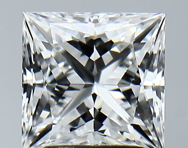 Lab-Grown 2.35 Carat Princess Cut Diamond color E Clarity VVS2 With GIA Certificate, precious stones, engagement diamonds