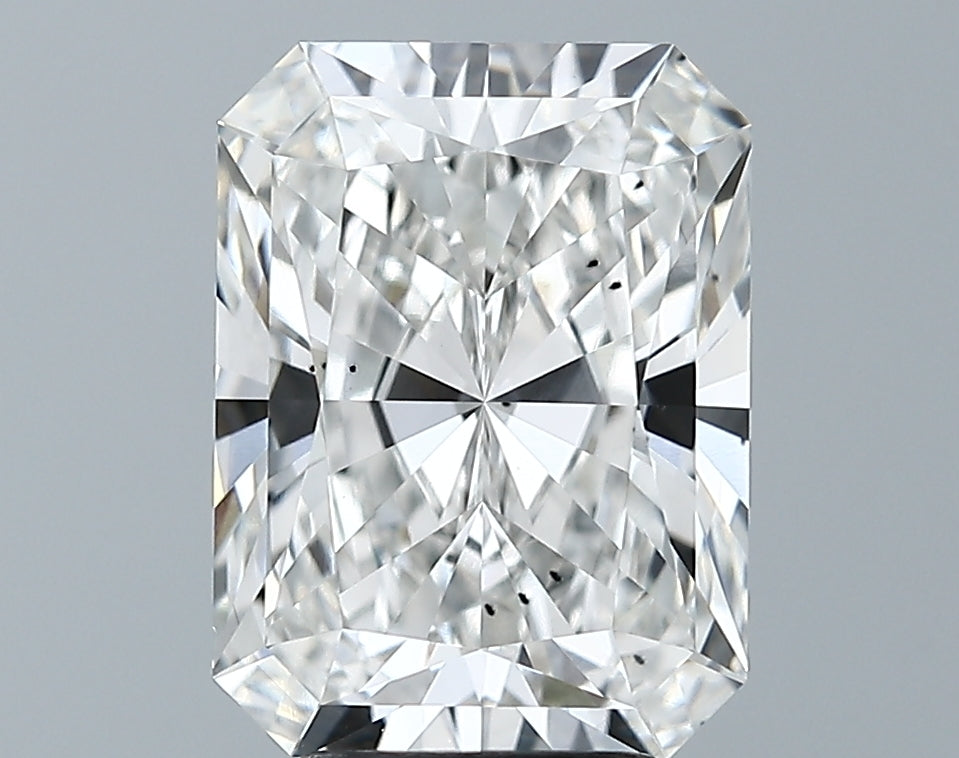Lab-Grown 4.05 Carat Radiant Cut Diamond color G Clarity SI1 With GIA Certificate, precious stones, engagement diamonds