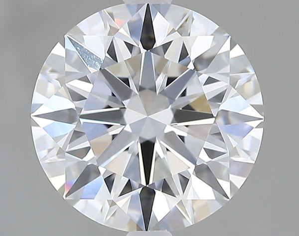 Lab-Grown 2.81 Carat Round Brilliant Diamond color E Clarity VVS2 With GIA Certificate, precious stones, engagement diamonds