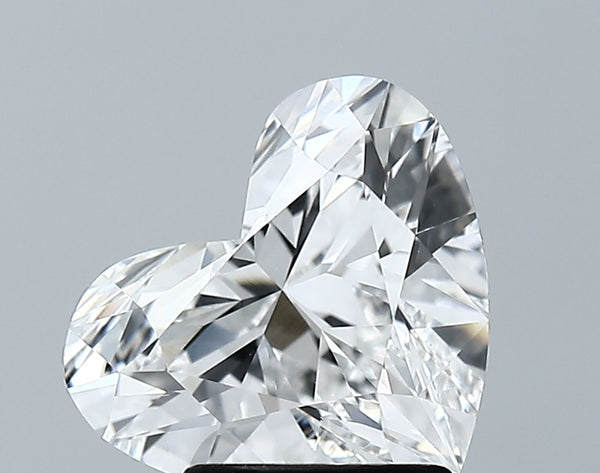 Lab-Grown 2.71 Carat Heart Shape Diamond color E Clarity VVS2 With GIA Certificate, precious stones, engagement diamonds