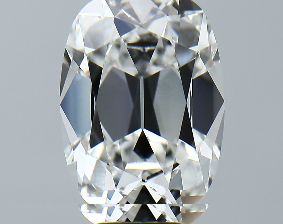 Lab-Grown 6.05 Carat Antique Cushion Cut Diamond color E Clarity VVS2, precious stones, engagement diamonds