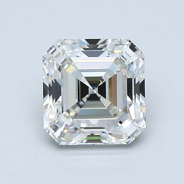 1.30 Carat Asscher Cut Natural Mined Diamond I Color SI1 Clarity With GIA Certificate, natural diamonds, precious stones, engagement diamonds