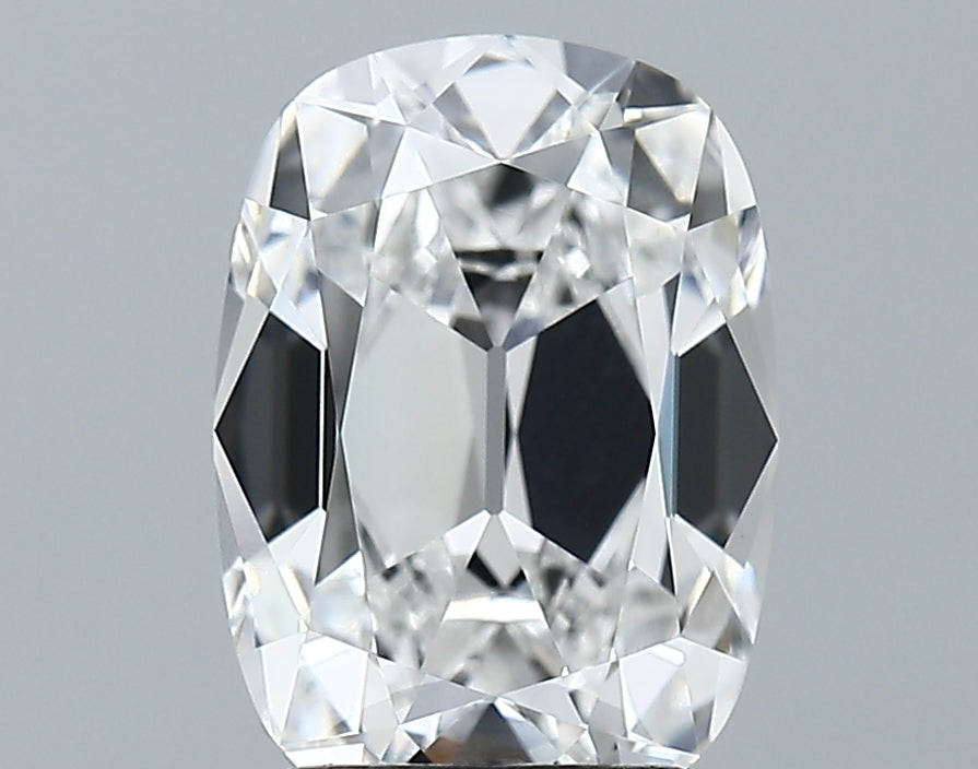 Lab-Grown 3.19 Carat Antique Cushion Cut Diamond color E Clarity VVS2 With GIA Certificate, precious stones, engagement diamonds