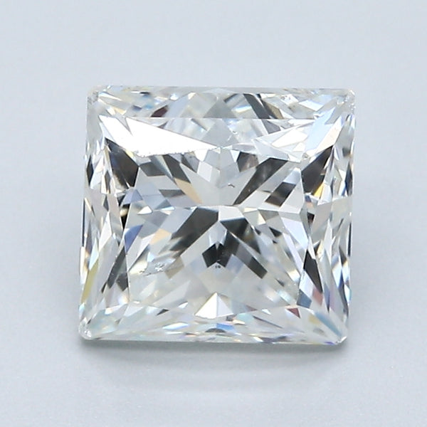 2.09 Carat Asscher Cut Natural Mined Diamond H Color SI2 Clarity With GIA Certificate, natural diamonds, precious stones, engagement diamonds