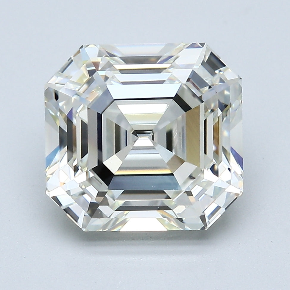 5.03 Ct Asscher Cut Diamond Natural K-VS1 with GIA Certificate, natural diamonds, precious stones, engagement diamonds