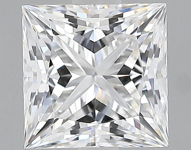 Lab-Grown 1.58 Carat Princess Cut Diamond color E Clarity VVS1, precious stones, engagement diamonds