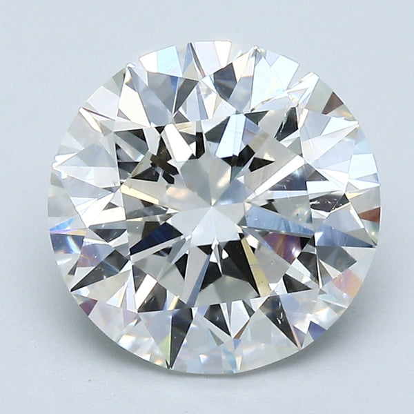 3.20 Carat Round Brilliant Natural Mined Diamond H Color SI1 Clarity With GIA Certificate, natural diamonds, precious stones, engagement diamonds