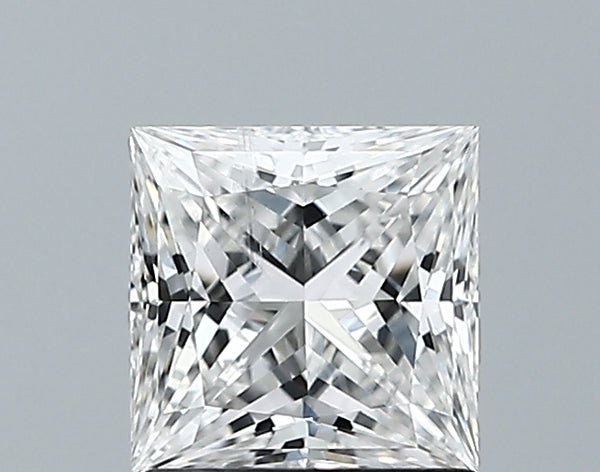 Lab-Grown 1.04 Carat Princess Cut Diamond color E Clarity I1, precious stones, engagement diamonds