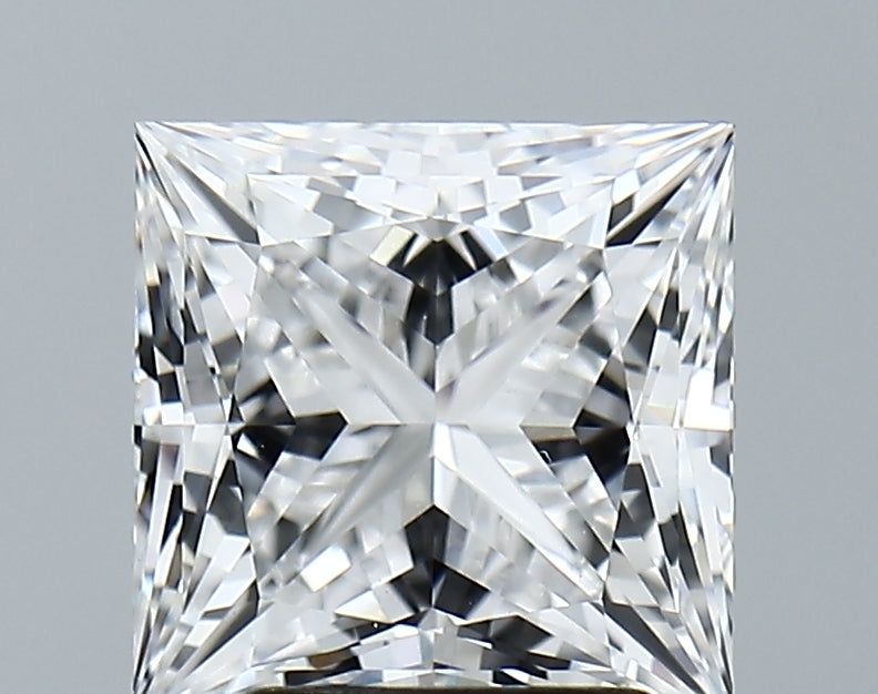 Lab-Grown 3.23 Carat Princess Cut Diamond color D Clarity VVS2 With GIA Certificate, precious stones, engagement diamonds