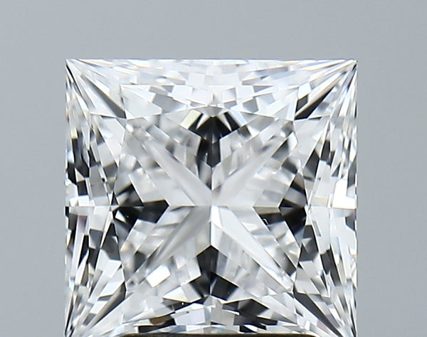 Lab-Grown 3.23 Carat Princess Cut Diamond color D Clarity VVS2 With GIA Certificate, precious stones, engagement diamonds