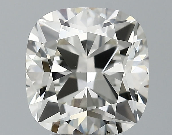 Lab-Grown 3.52 Carat Cushion Brilliant Diamond color I Clarity VS2, precious stones, engagement diamonds