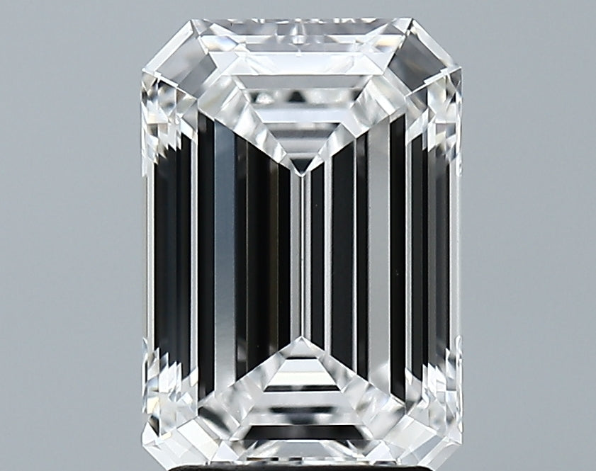 Lab-Grown 2.68 Carat Emerald Cut Diamond color D Clarity VVS2 With GIA Certificate, precious stones, engagement diamonds