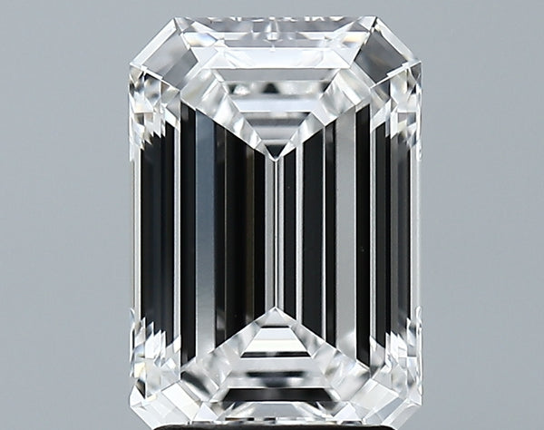 Lab-Grown 2.68 Carat Emerald Cut Diamond color D Clarity VVS2 With GIA Certificate, precious stones, engagement diamonds