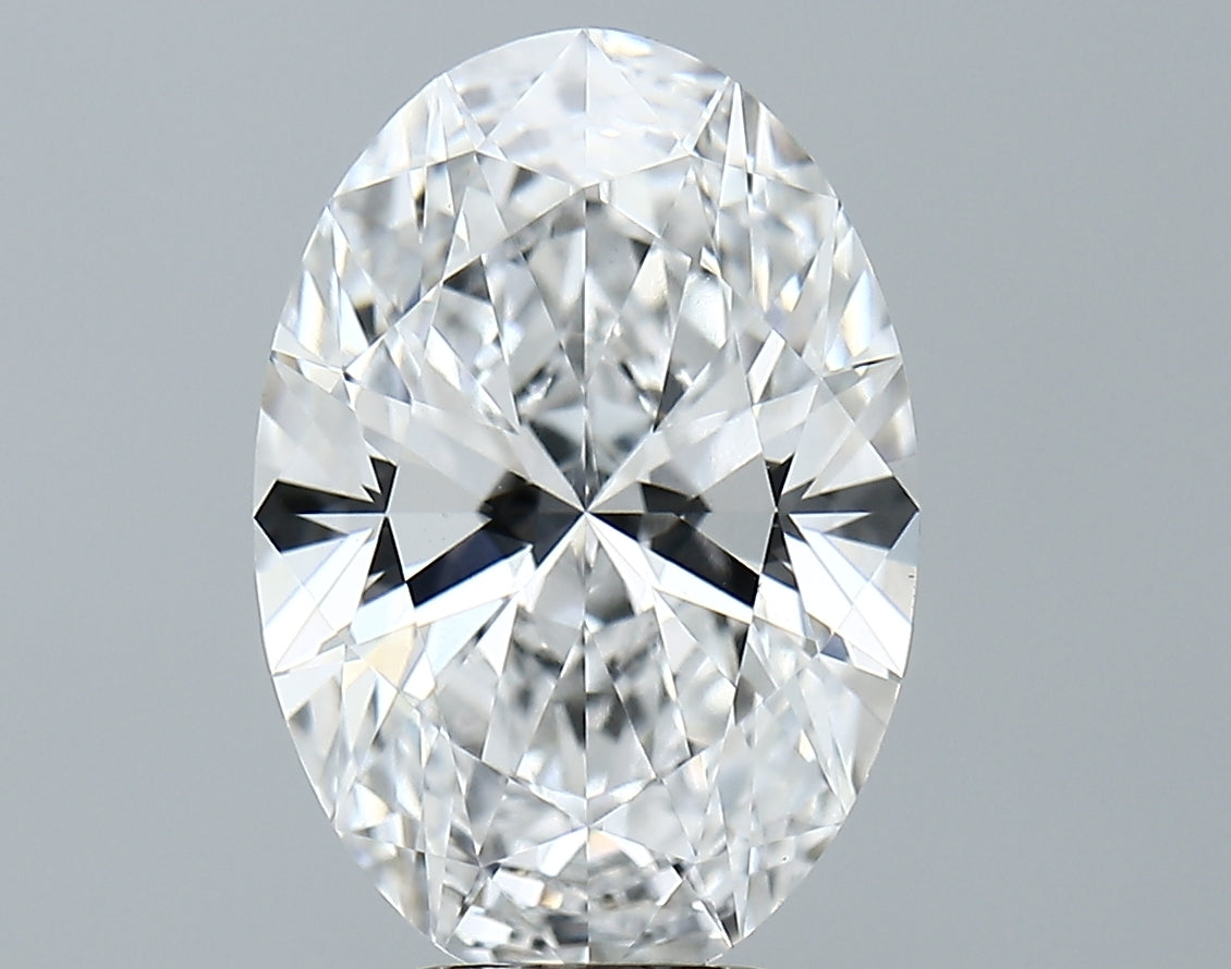 Lab-Grown 4.03 Carat Oval Shape Diamond color D Clarity VVS2, precious stones, engagement diamonds