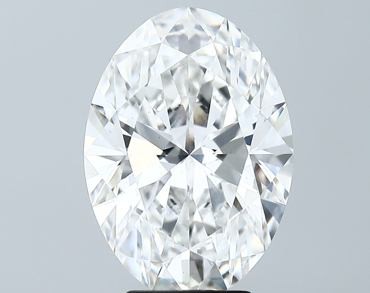 Lab-Grown 5.06 Carat Oval Shape Diamond color F Clarity VS1 With GIA Certificate, precious stones, engagement diamonds