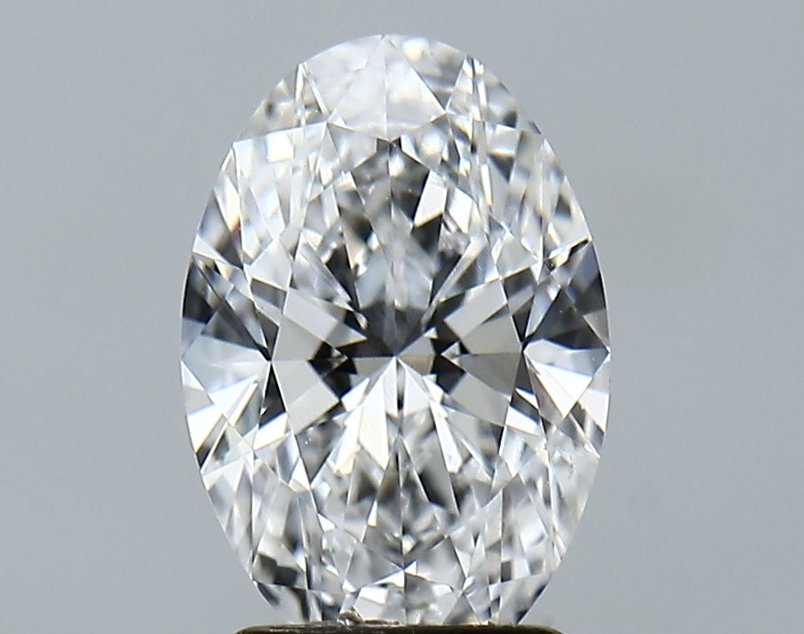 Lab-Grown 2.09 Carat Oval Shape Diamond color D Clarity VVS2 With GIA Certificate, precious stones, engagement diamonds
