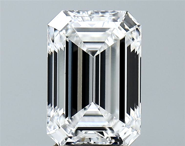 Lab-Grown 2.78 Carat Emerald Cut Diamond color E Clarity VS1 With GIA Certificate, precious stones, engagement diamonds
