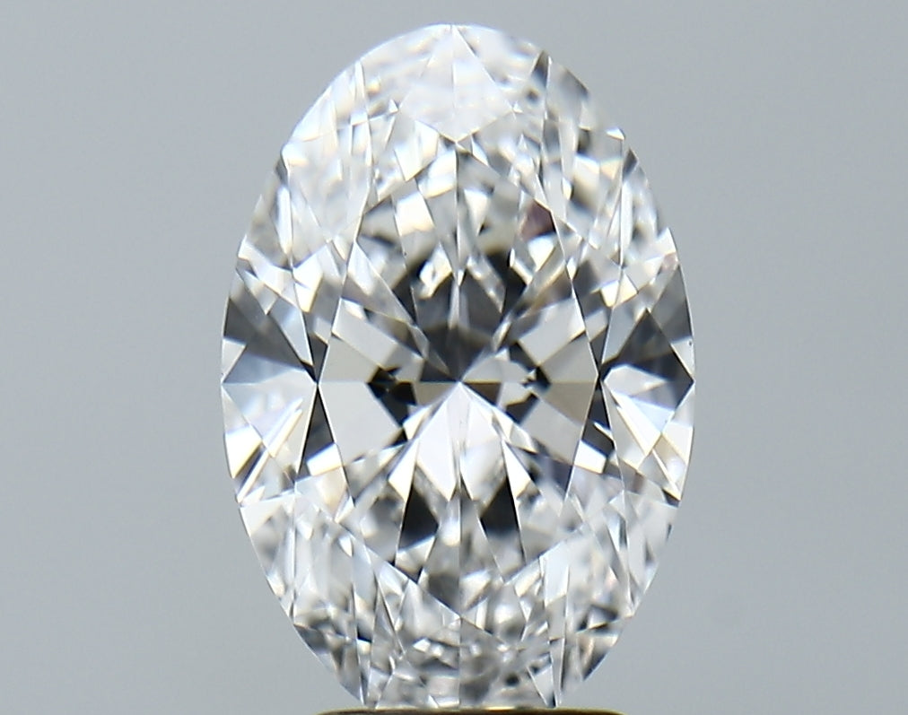 Lab-Grown 2.75 Carat Oval Shape Diamond color E Clarity VS1 With GIA Certificate, precious stones, engagement diamonds