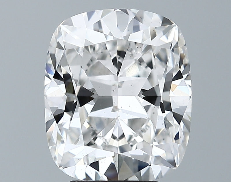 Lab-Grown 4.53 Carat Cushion Brilliant Diamond color G Clarity VS2, precious stones, engagement diamonds