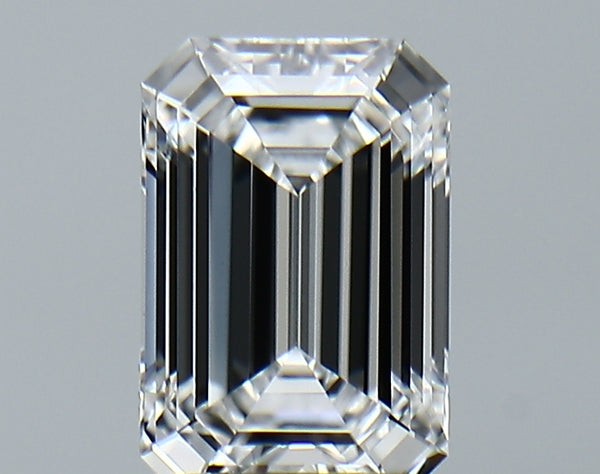 Lab-Grown 2.04 Carat Emerald Cut Diamond color E Clarity VS1 With GIA Certificate, precious stones, engagement diamonds