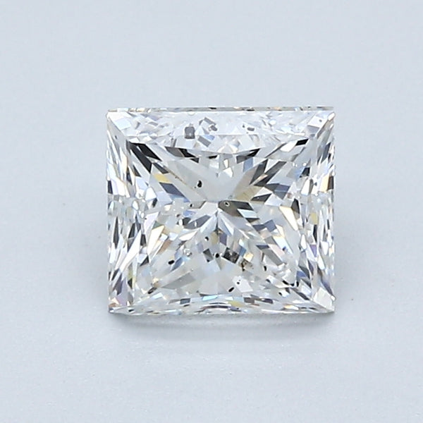 1.00 Carat Princess Cut Diamond color F Clarity I1, natural diamonds, precious stones, engagement diamonds