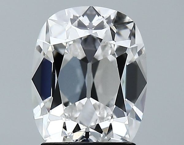 Lab-Grown 2.14 Carat Antique Cushion Cut Diamond color E Clarity VS1 With GIA Certificate, precious stones, engagement diamonds