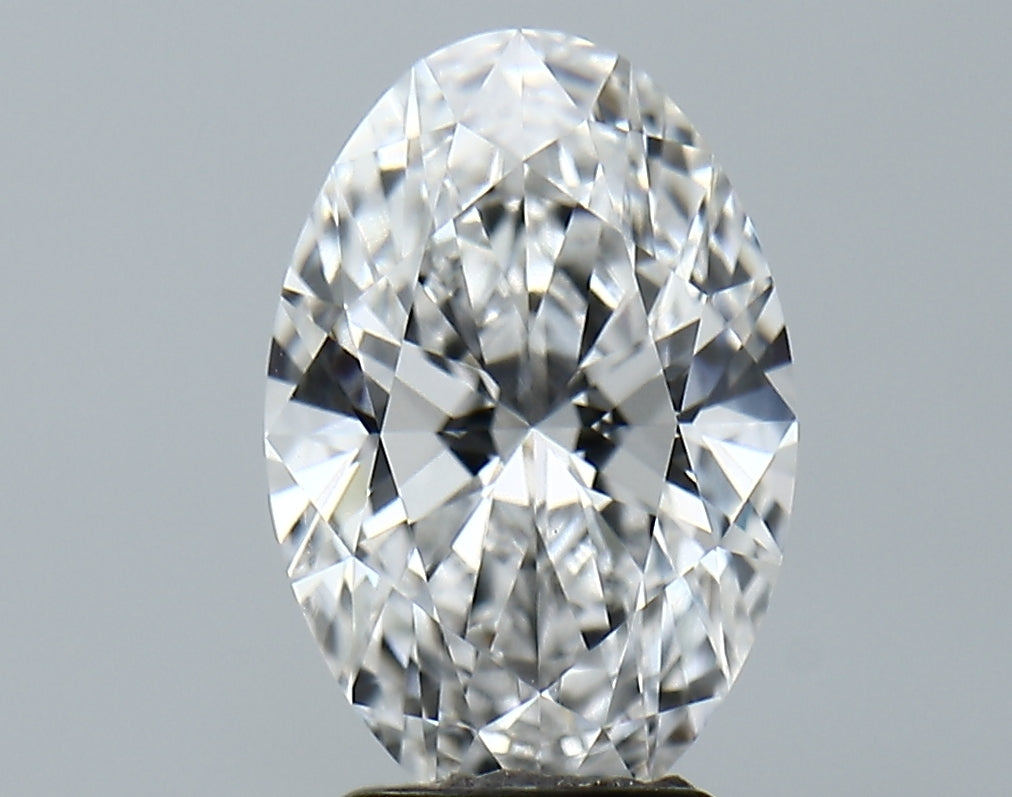Lab-Grown 2.86 Carat Oval Shape Diamond color E Clarity VVS2 With GIA Certificate, precious stones, engagement diamonds