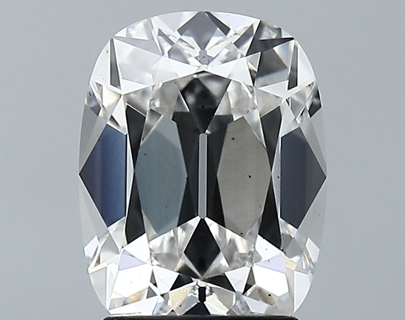 Lab-Grown 2.54 Carat Antique Cushion Cut Diamond color F Clarity SI1 With GIA Certificate, precious stones, engagement diamonds