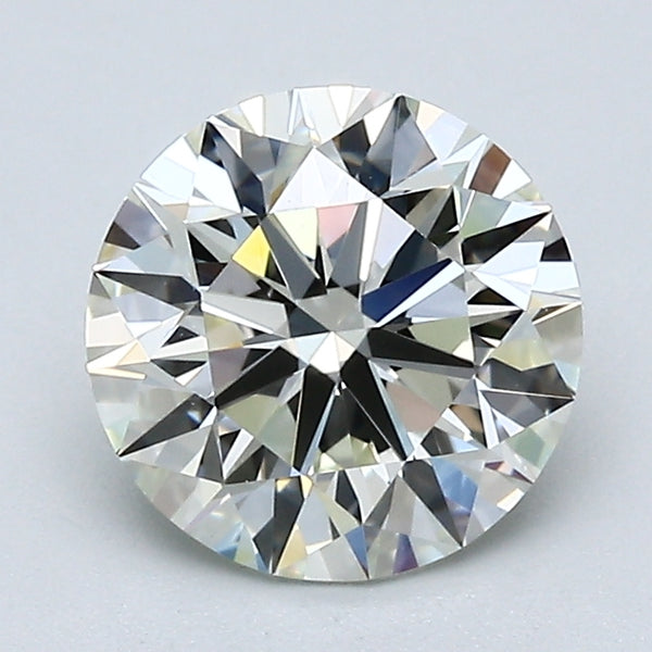 1.70 Carat Round Brilliant Natural Mined Diamond K Color VS1 Clarity With GIA Certificate, natural diamonds, precious stones, engagement diamonds