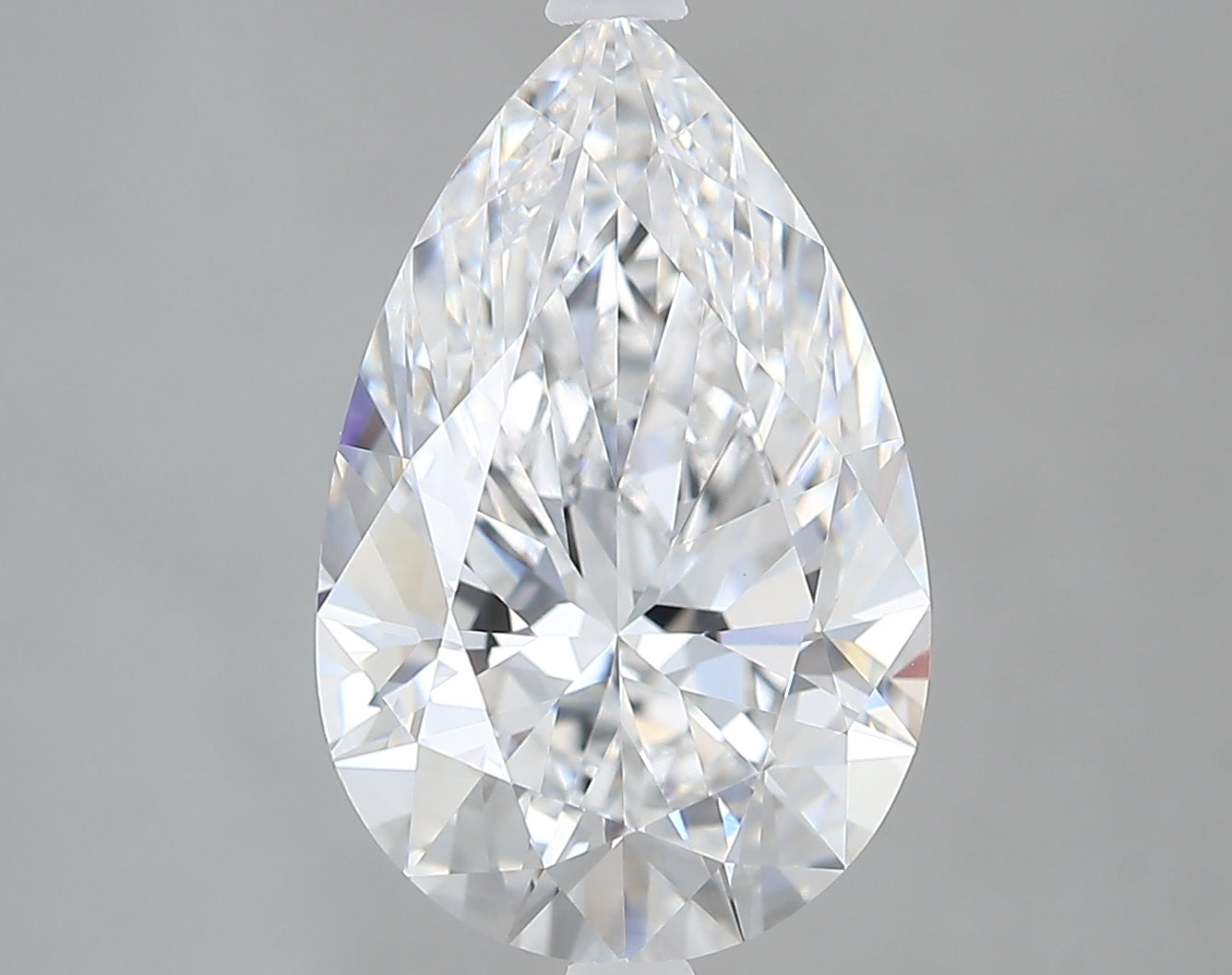 Lab-Grown 3.50 Carat Pear Shape Diamond color E Clarity VVS2 With GIA Certificate, precious stones, engagement diamonds