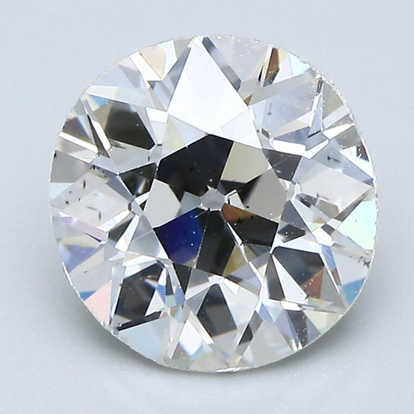 2.98 Carat Old European Cut Diamond color I Clarity SI1, natural diamonds, precious stones, engagement diamonds