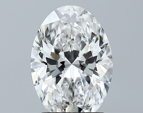 Lab-Grown 2.09 Carat Oval Shape Diamond color E Clarity VVS2 With GIA Certificate, precious stones, engagement diamonds