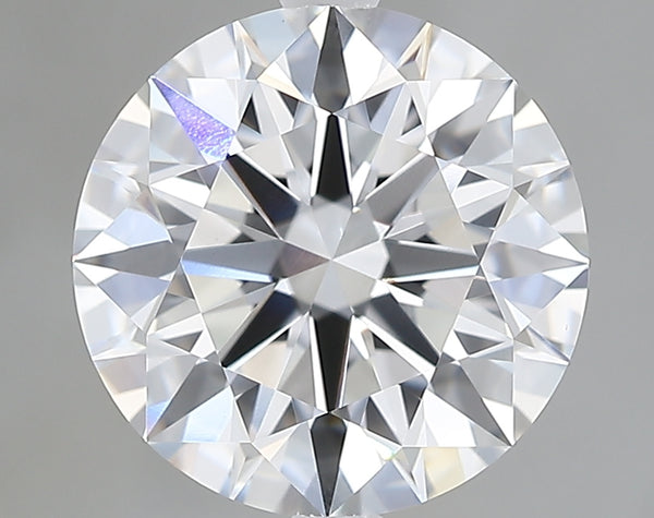 Lab-Grown 2.92 Carat Round Brilliant Diamond color E Clarity VVS2 With GIA Certificate, precious stones, engagement diamonds