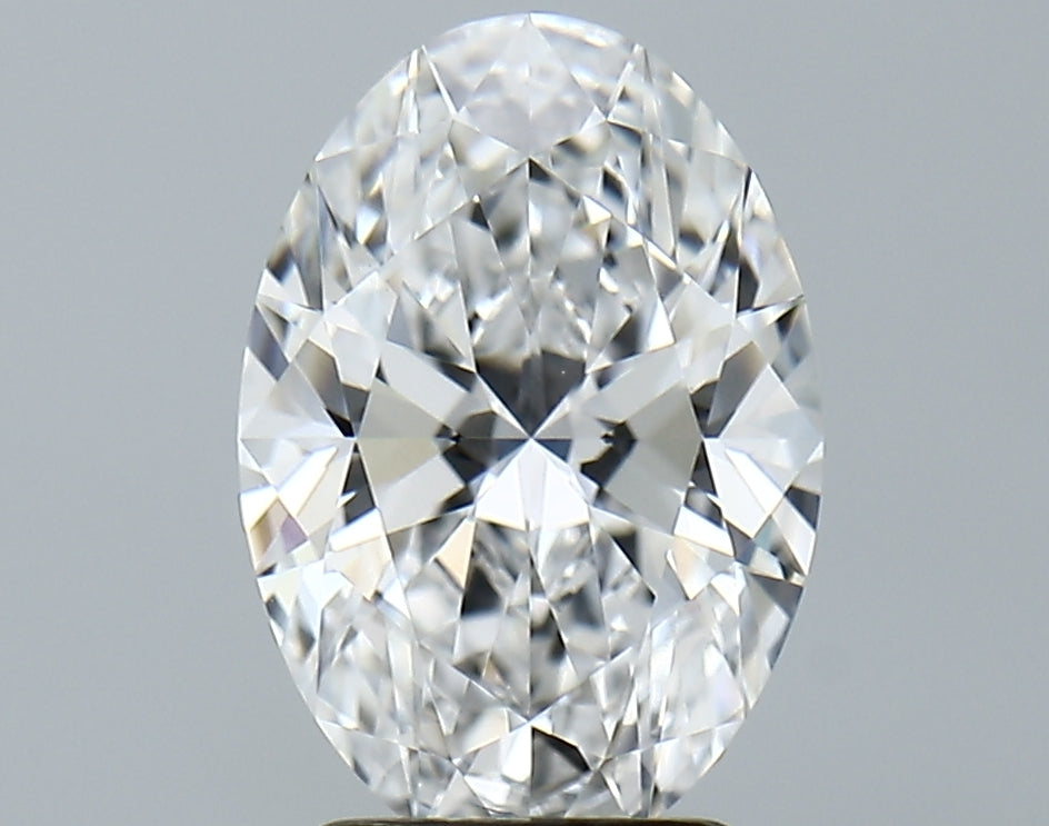 Lab-Grown 2.71 Carat Oval Shape Diamond color E Clarity VS1 With GIA Certificate, precious stones, engagement diamonds