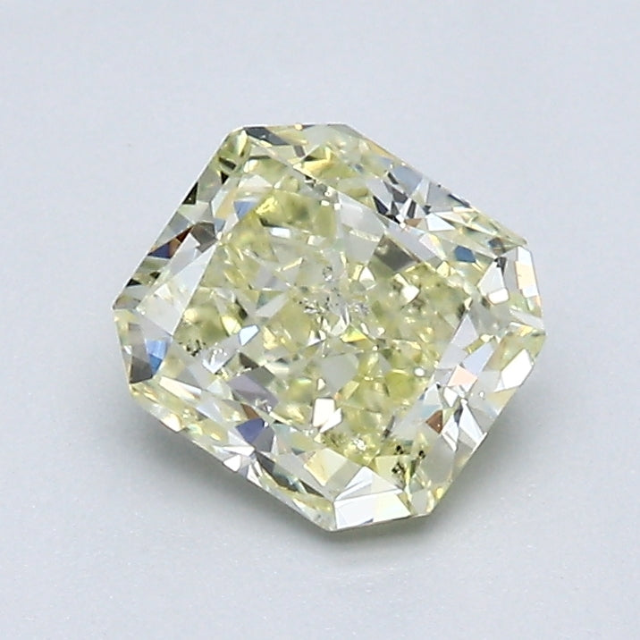 1.00 Carat Radiant Cut Diamond color Y Clarity I1, natural diamonds, precious stones, engagement diamonds