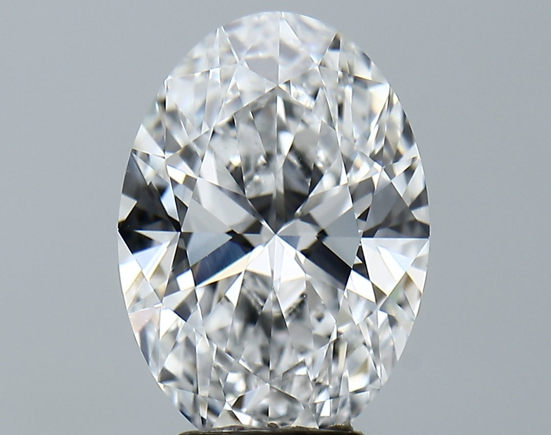 Lab-Grown 4.08 Carat Oval Shape Diamond color D Clarity VS1 With GIA Certificate, precious stones, engagement diamonds