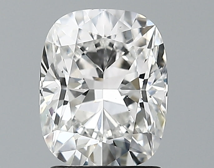 Lab-Grown 1.51 Carat Cushion Modified Brilliant Cut Diamond color F Clarity VS2 With GIA Certificate, precious stones, engagement diamonds