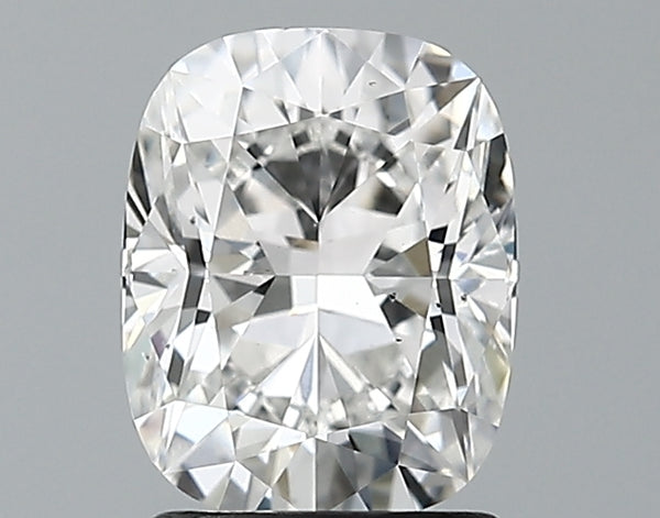 Lab-Grown 1.51 Carat Cushion Modified Brilliant Cut Diamond color F Clarity VS2 With GIA Certificate, precious stones, engagement diamonds