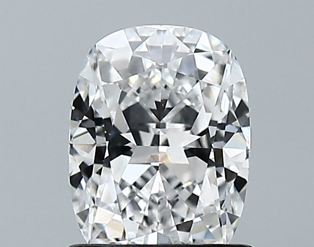 Lab-Grown 1.12 Carat Cushion Modified Brilliant Cut Diamond color D Clarity VS1 With GIA Certificate, precious stones, engagement diamonds