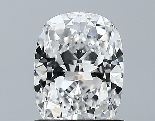 Lab-Grown 1.12 Carat Cushion Modified Brilliant Cut Diamond color D Clarity VS1 With GIA Certificate, precious stones, engagement diamonds